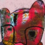 Digital painting "Lion in Sheep's Clothing" by Riis Griffen.